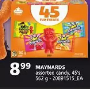Independent Grocer Maynards candy offer
