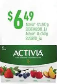 Independent Grocer Activia offer