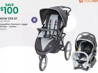 Baby trend expedition premiere jogger travel system - ashton - r exclusive