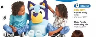 Toys R us Bluey - my size bluey - r exclusive offer