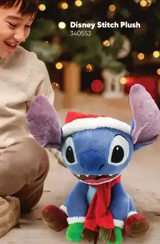 Toys R us Disney - stitch holiday plush offer