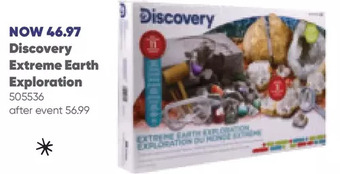 Toys R us Discovery extreme earth exploration set offer