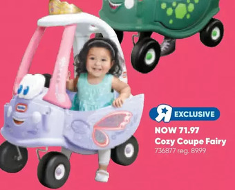 Toys R us Little tikes - fairy cozy coupe - r exclusive offer