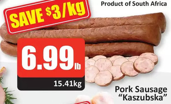 Starsky Pork sausage "kaszubska" offer