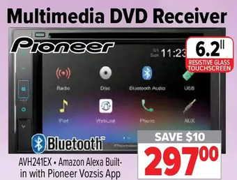 2001 Audio Video Pioneer multimedia dvd receiver offer