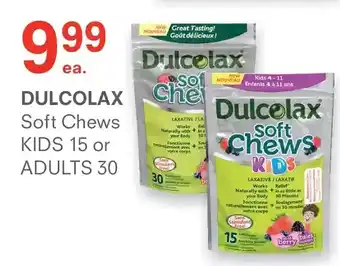 Dulcolax soft chews kids or adults