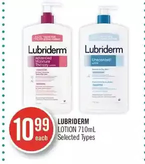 Shoppers Drug Mart Lubriderm lotion offer