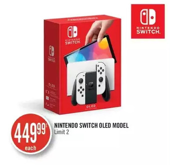 Shoppers Drug Mart Nintendo switch oled model offer