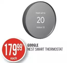 Shoppers Drug Mart Google nest smart thermostat offer