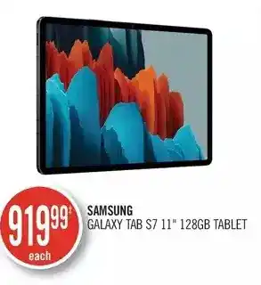 Shoppers Drug Mart Samsung galaxy tab s7 11" 128gb tablet offer