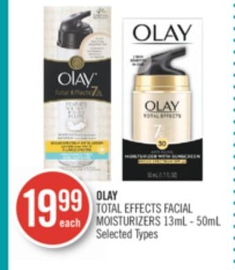 Shoppers Drug Mart Olay total effects facial moisturizers offer