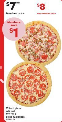Independent City Market 12 inch pizza, 580-720 g offer