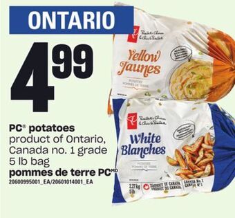 Independent City Market Pc® potatoes, 5 lb bag offer