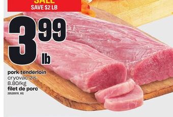 Independent City Market Pork tenderloin, 2's offer