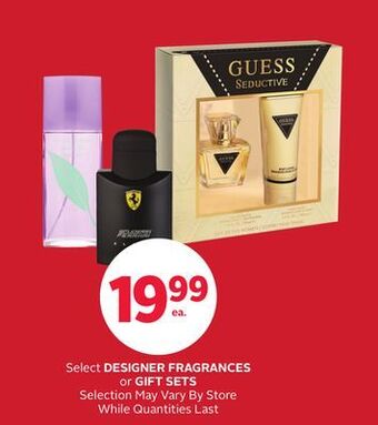 Rexall Select designer fragrances or gift sets offer