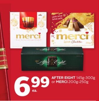 Rexall After eight 145g-300g or merci 200g-250g offer