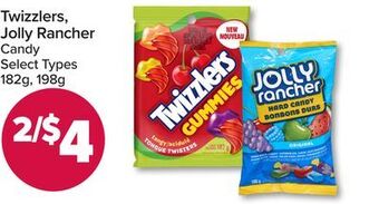 PharmaChoice Twizzlers, jolly rancher candy offer