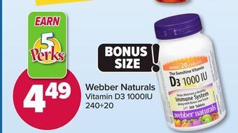 PharmaChoice Webber naturals vitamin offer