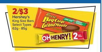 PharmaChoice Hershey's king size bars offer