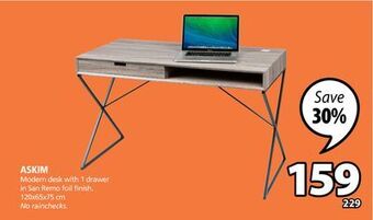 JYSK Askim desk offer