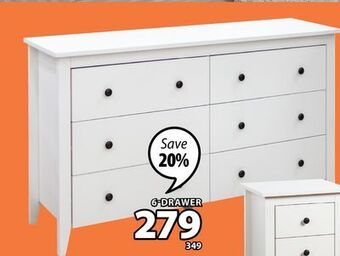 JYSK Stoke 6 - drawer chest offer