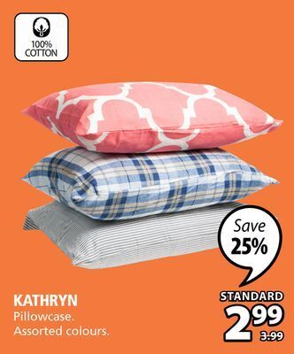 JYSK Kathryn pillowcase offer