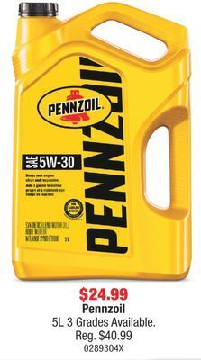 PartSource Pennzoil offer