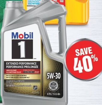 PartSource Mobil 1 or extended performance offer