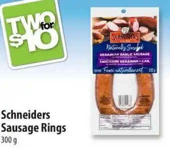 Co-op Schneiders Sausage Rings 300g offer