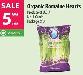 Co-op Organic Romaine Hearts offer