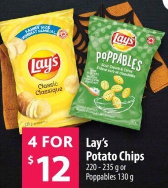 Co-op Lay's Potato Chips 220-235g offer