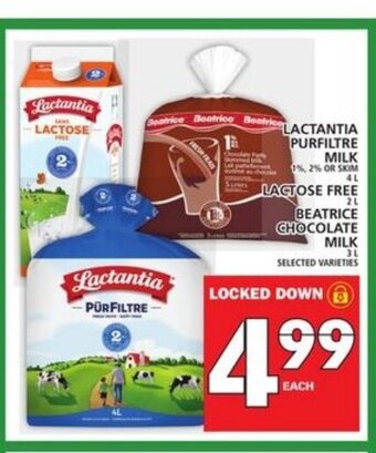 Food Basics Lactantia purfiltre milk offer