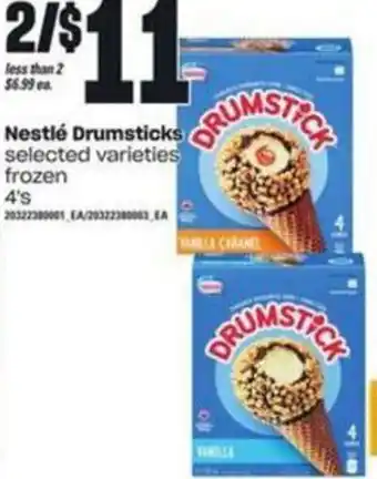 Atlantic Superstore Nestlé Drumsticks 4's offer