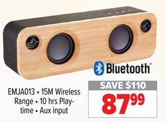 2001 Audio Video Marley portable audio system offer