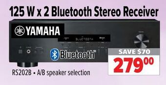 2001 Audio Video Yamaha 125 w x 2 bluetooth stereo receiver offer