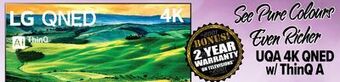 2001 Audio Video Lg 55" uqa 4k qned w/ thinq a offer