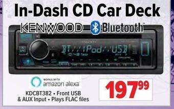 2001 Audio Video Kenwood in-dash cd car deck offer