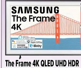 2001 Audio Video Samsung 43" the frame 4k qled uhd hdr offer