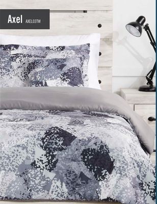 The Brick Axel 3-piece twin comforter set offer