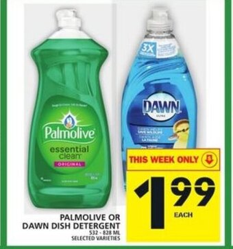 Food Basics Palmolive or dawn dish detergent offer