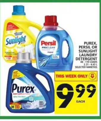 Food Basics Purex, persil offer