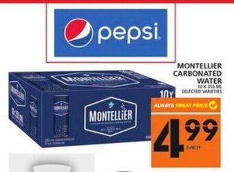 Food Basics Montellier carbonated water offer