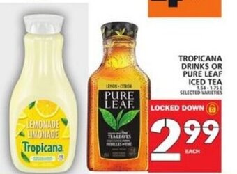 Food Basics Tropicana drinks offer