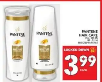 Food Basics Pantene hair care offer