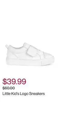 Hudson's Bay Little kid's logo sneakers offer