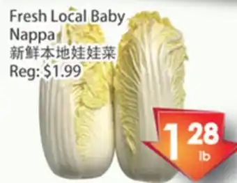 Fresh Palace Supermarket Fresh local baby nappa offer