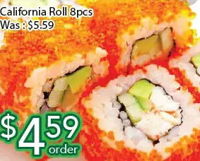 Ample Food Market California roll offer