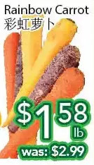 Ample Food Market Rainbow carrot offer