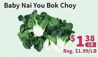 Blue Sky Supermarket Baby nai you bok choy offer