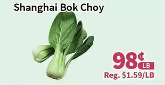Blue Sky Supermarket Shanghai bok choy offer